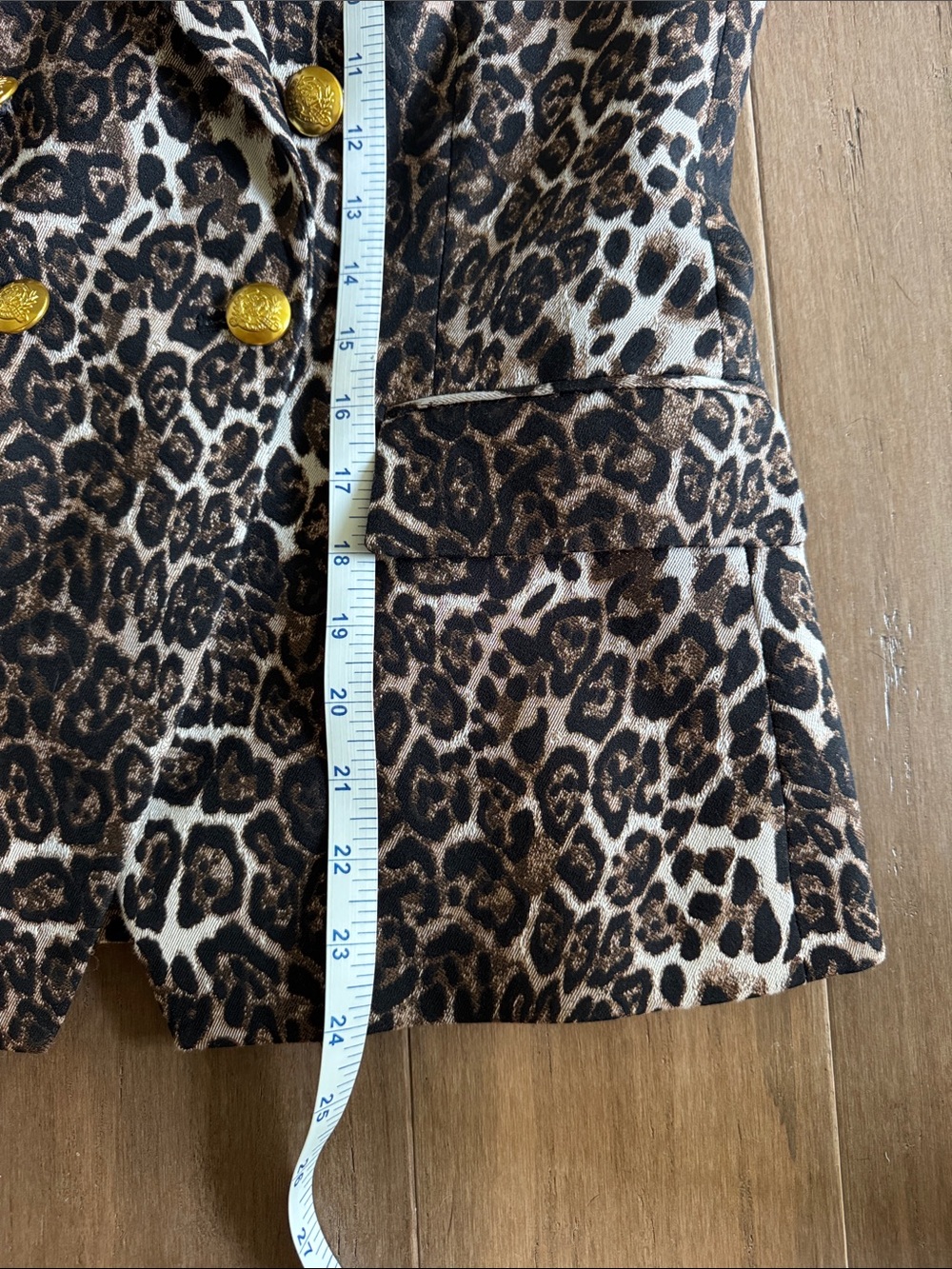 A.L.C Alton Leopard Blazer - Picture 9 of 9